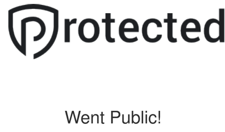Protected logo — went public