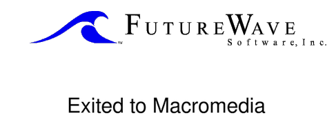 FutureWave Software logo — exited to Macromedia